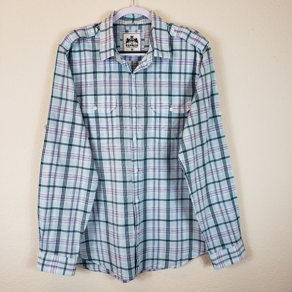 Express Long Sleeve Shirt Size XLarge - Picture 1 of 4